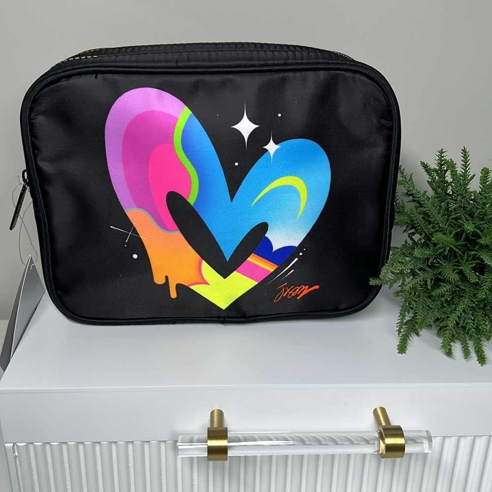 🎀 Multicolor pouch for makeup or planner supplies